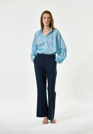 NITADEA - Button-down blouse - crocus ocean