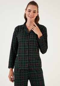 LELA REGULAR FIT - Pizsama szett - green