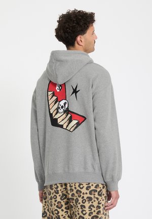 SETH CON - Sweat à capuche - heather grey