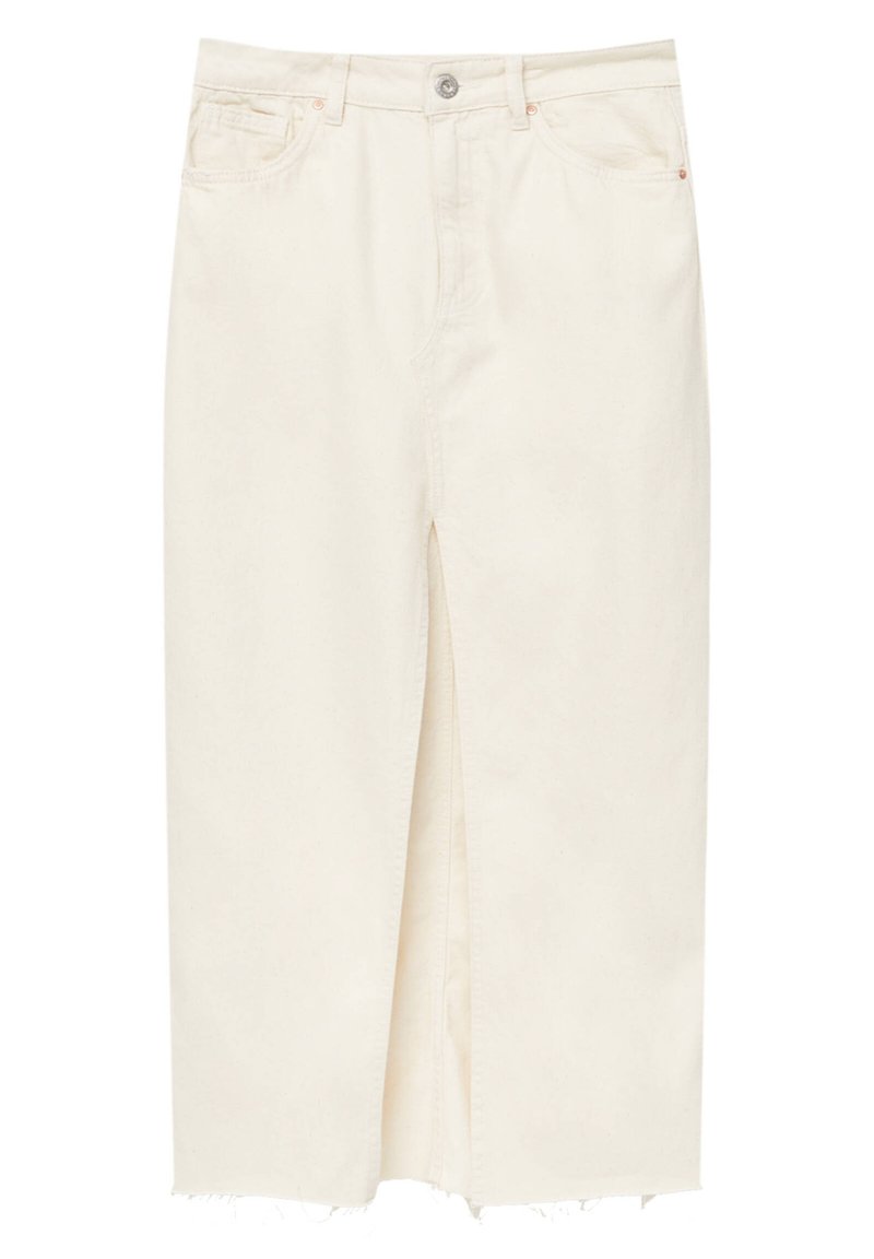 PULL&BEAR Jeansrok beige PULL&BEAR Jeansrok beige