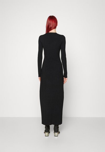 Rabanne Φόρεμα-πουλόβερ - black