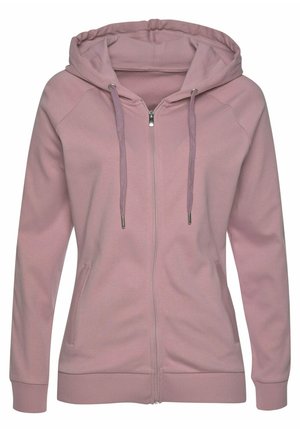 Sweatjacke - altrosa