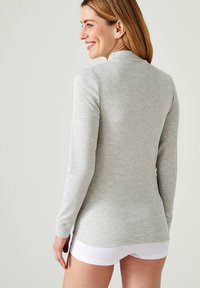 Damart CÔTE RICHELIEU COL MONTANT - Longsleeve - Heather gray