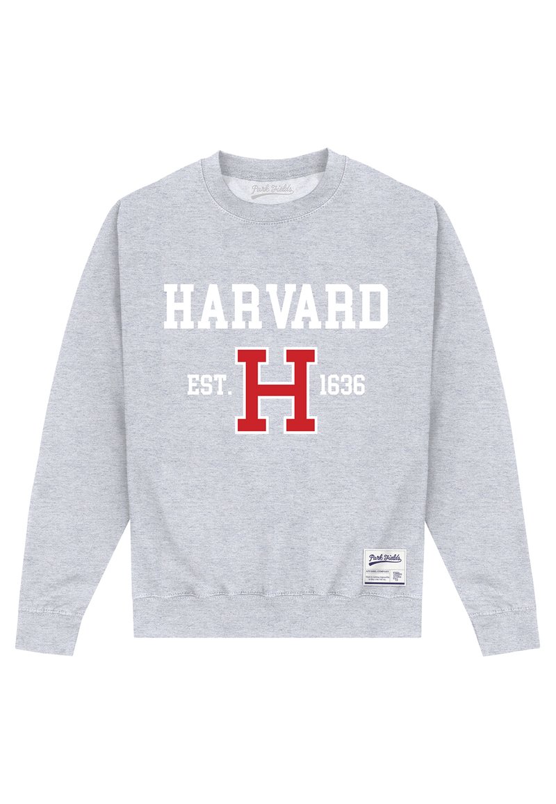 Henry Tiger PARK FIELDS HARVARD UNIVERSITY EST 1636 - Felpa - heather grey
