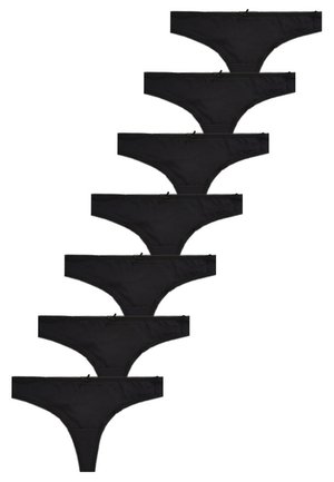 7 Pack - String - black