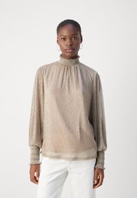 Mos Mosh GLAM BLOUSE - Palaidinė - mourning dove