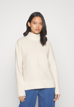 Selected SLFSIF HIGHNECK - Pulover - birch