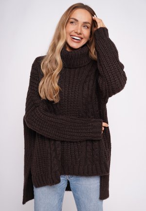 UNI - Jumper - czekoladowy