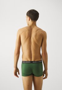 Jack & Jones JACSTRIPES TRUNKS 12 PACK - Boxer aderenti - black/nero