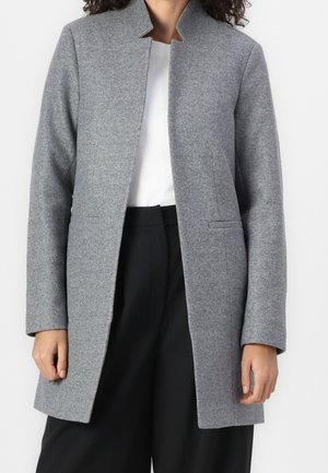 Abrigo corto - mottled grey