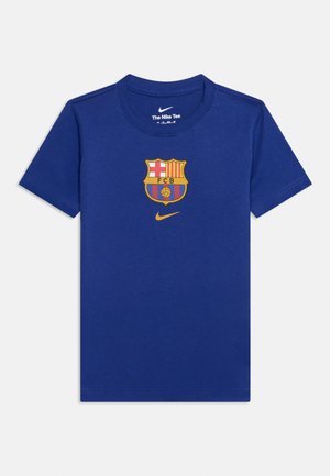 Nike Performance, FCB CREST TEE UNISEX - Ρούχα για κλαμπ - deep royal blue
