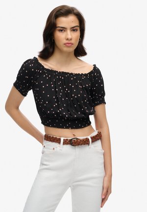 Superdry & Co Blouse - shadow spot black