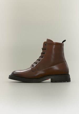 Tommy Hilfiger, CORPORATE CASUAL LTH BOOT - Bottines à lacets - winter cognac