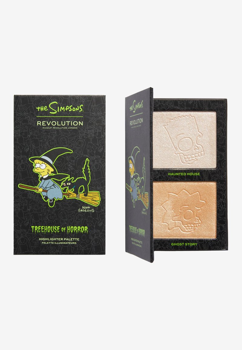 Makeup Revolution REVOLUTION THE SIMPSONS MINI HIGHLIGHTER PALETTE - Sminkpalett - witch lisa