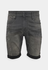 3301 SLIM - Shorts vaqueros - slander grey superstretch