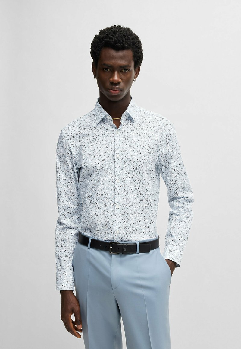 HUGO Camicia - light blue nine