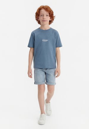 Jack & Jones Junior JJESOHO TEE SS CREW NECK NOOS - T-shirts basic - blue mirage