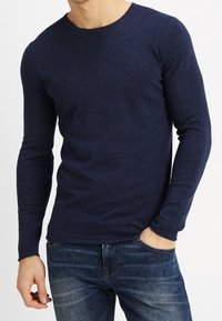 TOM TAILOR DENIM Stickad tröja - dark blue