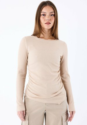 ESSENTIALS - T-shirt à manches longues - taupe