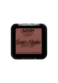 NYX Professional Makeup SWEET CHEEKS CREAMY POWDER BLUSH MATTE - Rouge - 01 totally chill