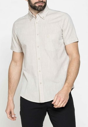 Carrera Jeans, TEXTURED SHIRT - Camicia - marrone tabacco