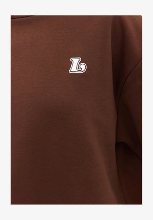 LOAVIES, T-shirt basique - brown
