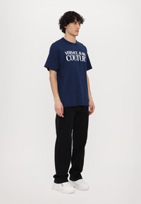 Versace Jeans Couture Apdrukāts T-krekls - blu