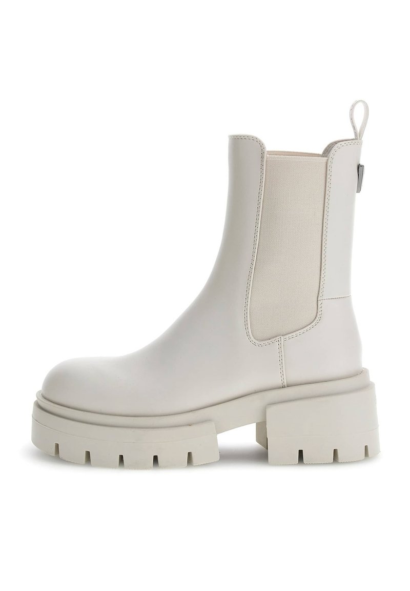 Guess CHARLOTTE STRETCHE - Botine cu platformă - weiß