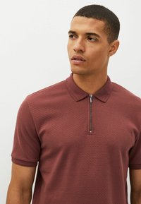 Next TEXTURED - Poloshirts - brown