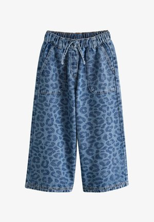 Next, REGULAR FIT - PULLON WIDE LEG TROUSERS . - Wide Leg - leopard print denim