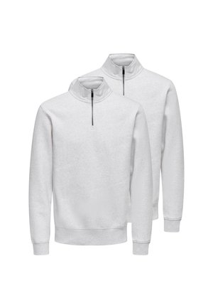 2ER PACK CERES - Collegepaita - light grey melange