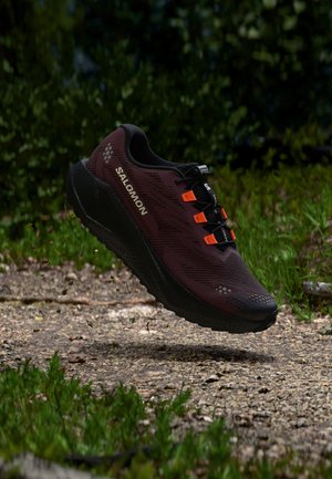 Salomon AERO BLAZE 4 GRVL W - Løbesko trail - huckleberry/black/lime cream