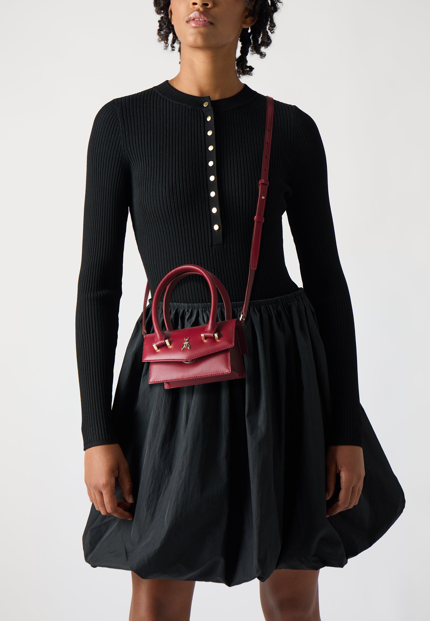 City Balenciaga Borsa A Mano Classica Rossa Da Città In Hardware Dorato  547935