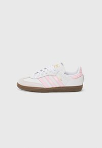 adidas Originals - SAMBA OG UNISEX - Trainers - white/clear pink/gum Thumbnail Image 1