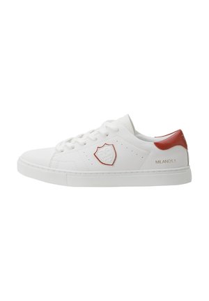 Sneaker low - white red