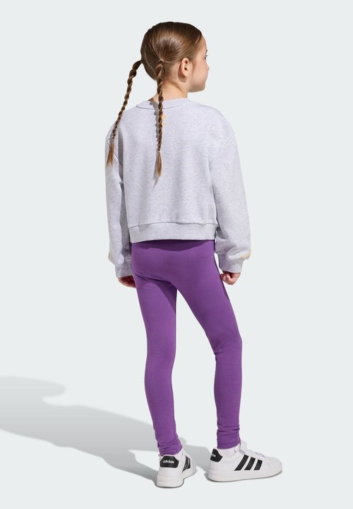 adidas MINNIE MOUSE JOGGER-SET - Leggings - light grey heather/semi ice tangerine — photo 2