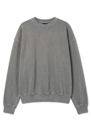 Pegador, LOGO OVERSIZED SWEATER UNISEX - Sudadera - vintage grey/grey