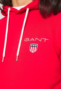 GANT Sweat à capuche - red