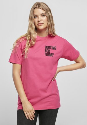 T-shirt Mister Tee da donna Never On Time a maniche corte, nera, XS