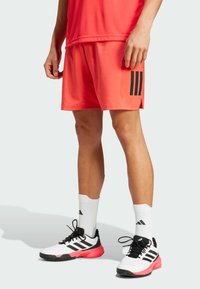 adidas Performance - CLUB 3 STRIPES SHORT - Sports shorts - semi lucid red Thumbnail Image 1