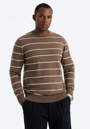 Ombre Jersey de punto - caramel