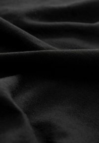 Next RUCHED REGULAR FIT - T-paita - black