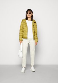 JDY JDYZULU HOOD JACKET - Casaco leve - green moss