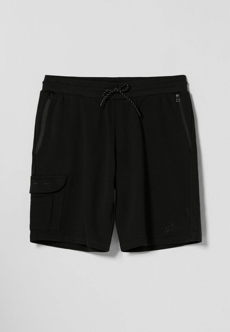 Bershka Shorts zwart Bershka Shorts zwart