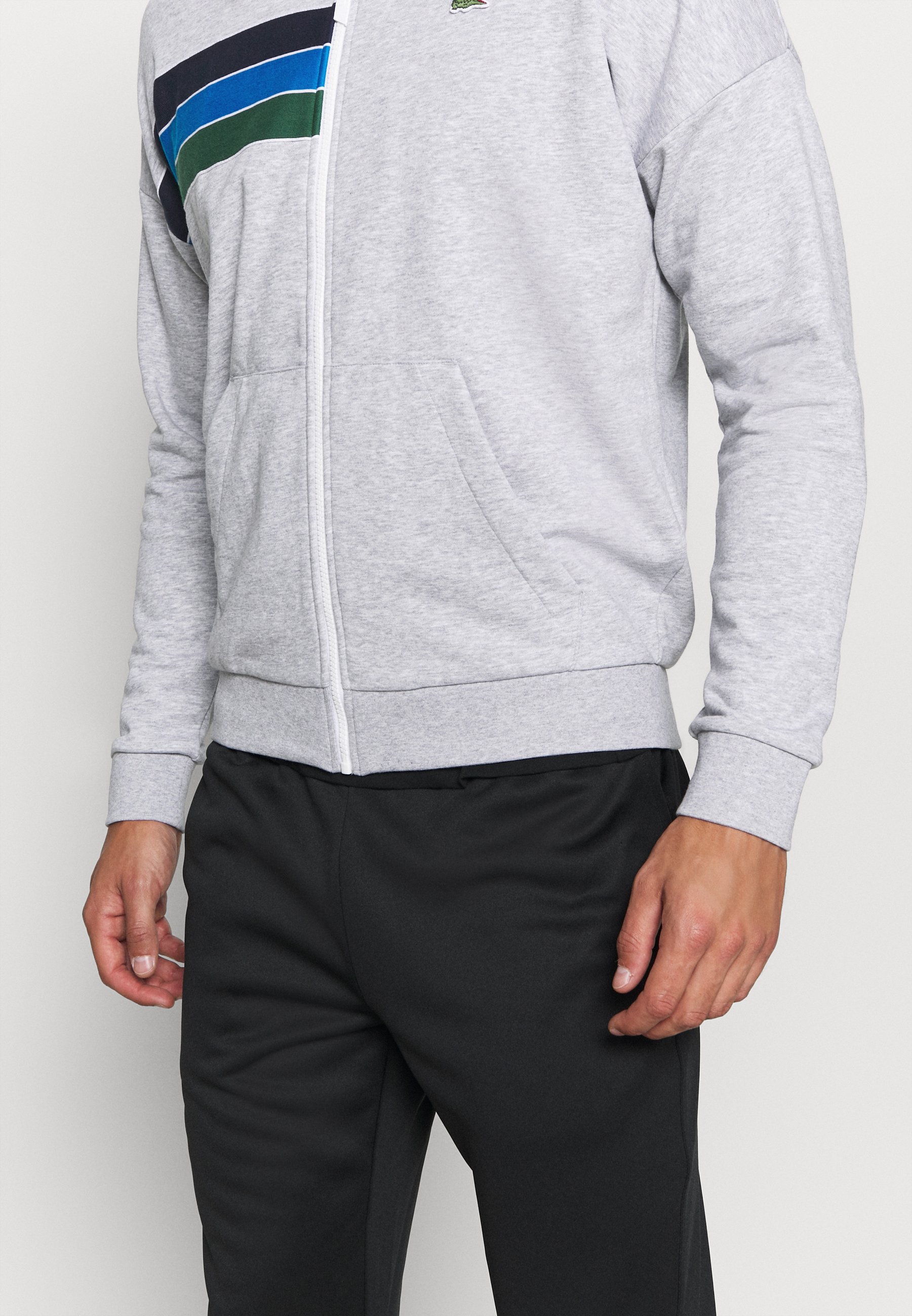 lacoste rainbow sweater