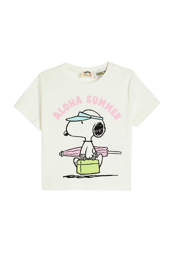 SNOOPY - T-Shirt print - beige