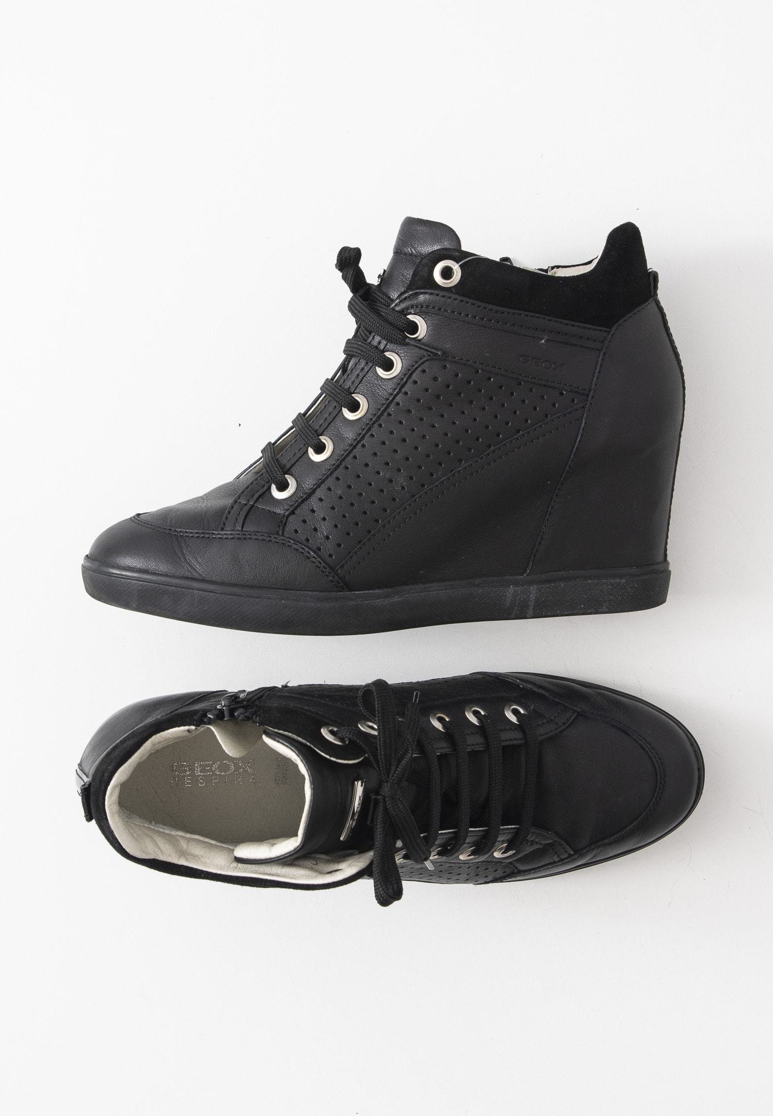 Geox Enkellaarsjes met hoge hak - schwarz/Zwart - Zalando.be