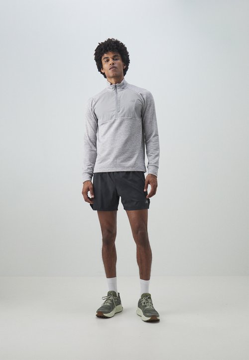 New Balance ATHLETICS GRID 1/2 ZIP - Long-sleeved top - athletic grey — foto 5