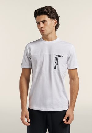 Freddy, Camiseta estampada - white