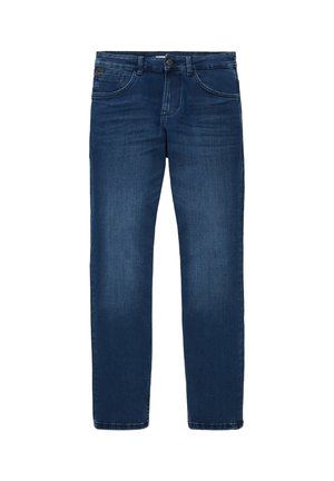 TOM TAILOR JOSH - Jeansy Straight Leg - mid stone blue